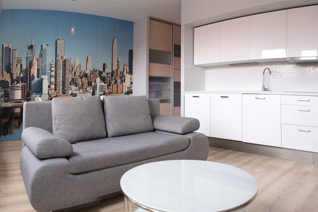35m² Studio-Apartment, 1 eigene Posen Exterior foto